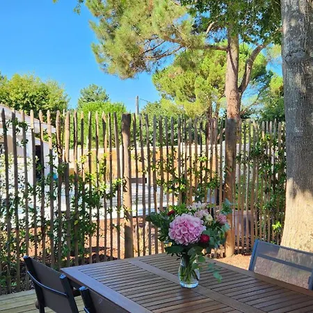 Holiday home Lesoyats33 - Maisonnette Avec Acces Piscine